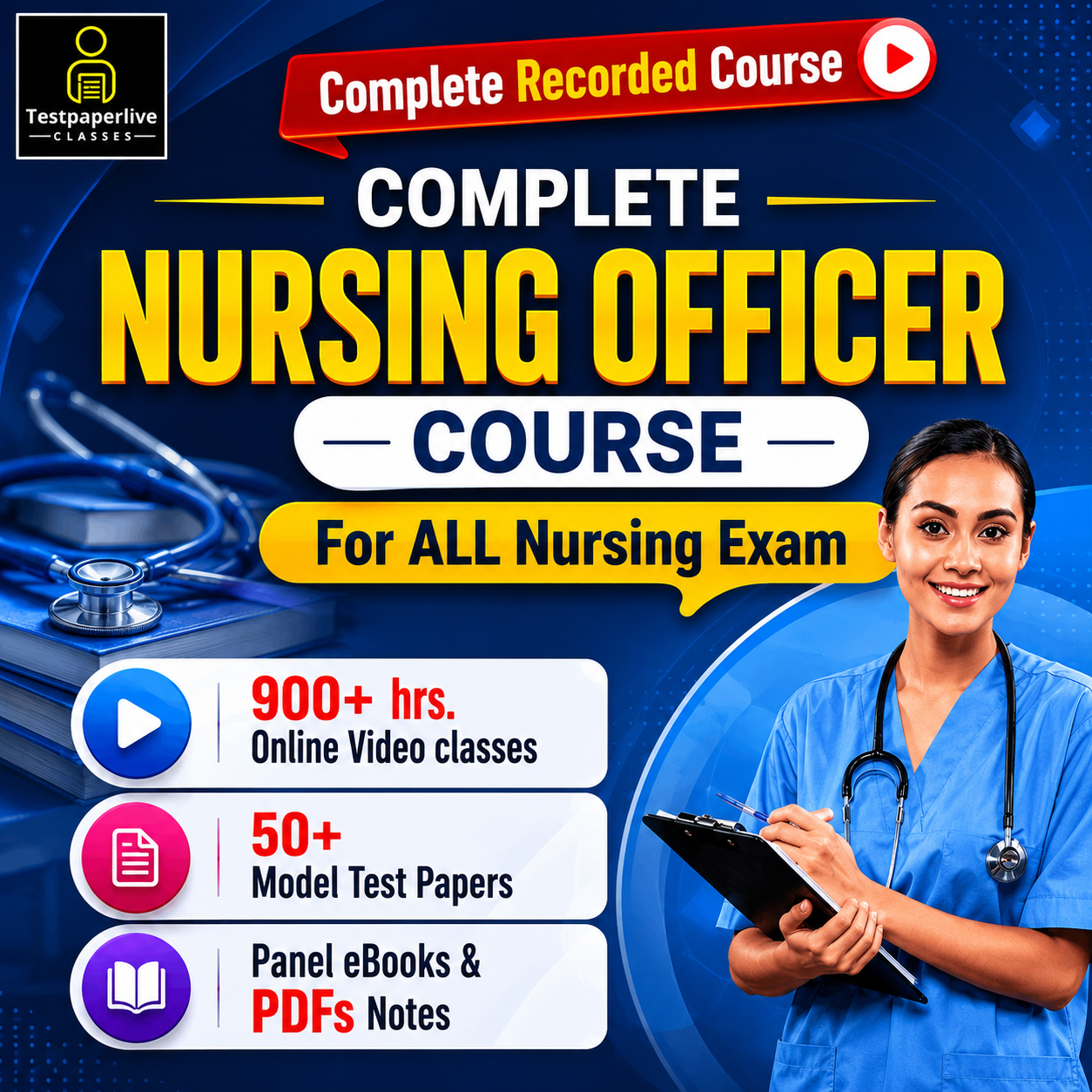 Complete Nursing Officer Coaching Course