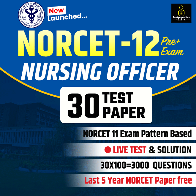 NORCET-12 Pre Exam (30 Test Series)