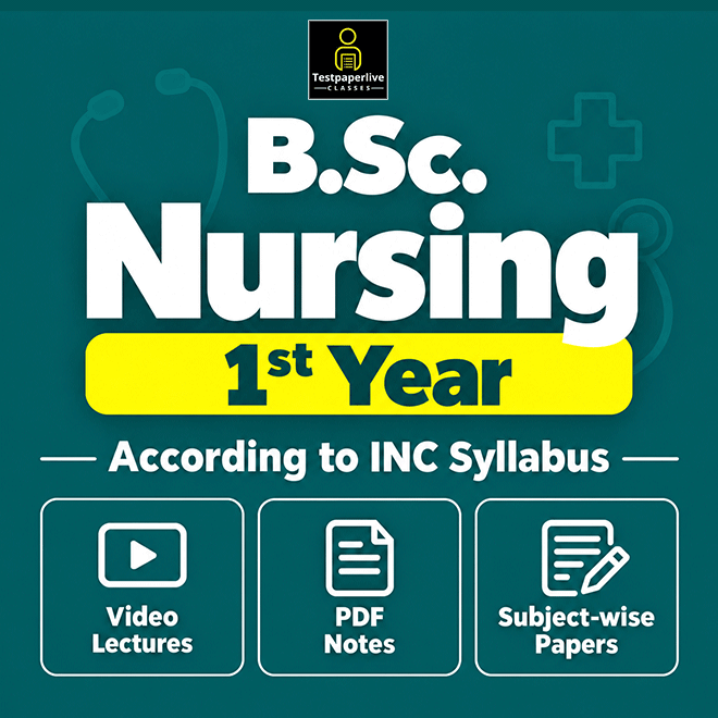 B.SC. Nursing 1st Year