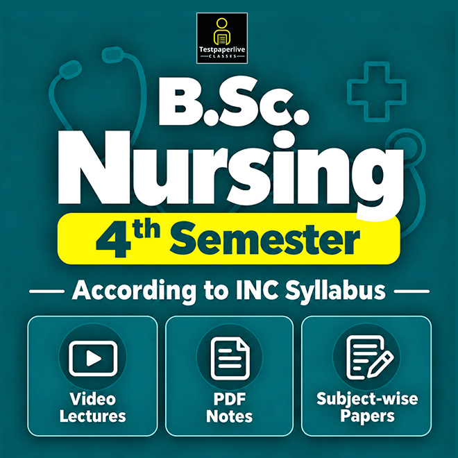 B.Sc. Nursing 4th Semester